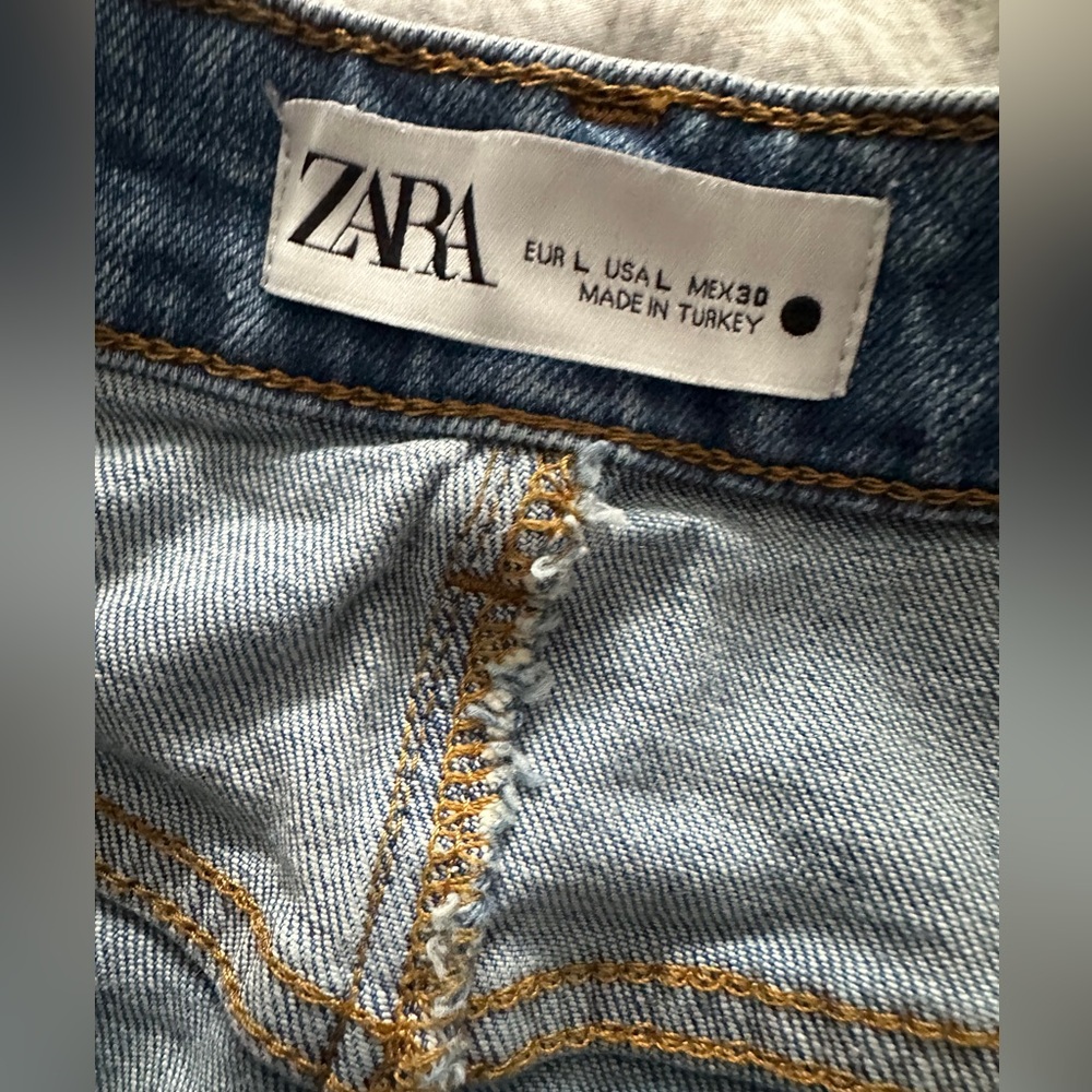 Zara Women's Blue Denim Maxi Skirt - Picture 5 of 7